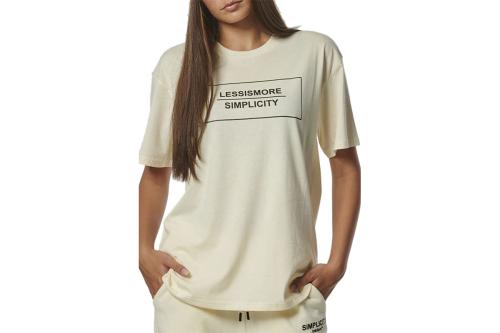 Body Action Women S Oversized Tee T-Shirt Γυναικείο (051326 ANTIQUE WHITE-05)